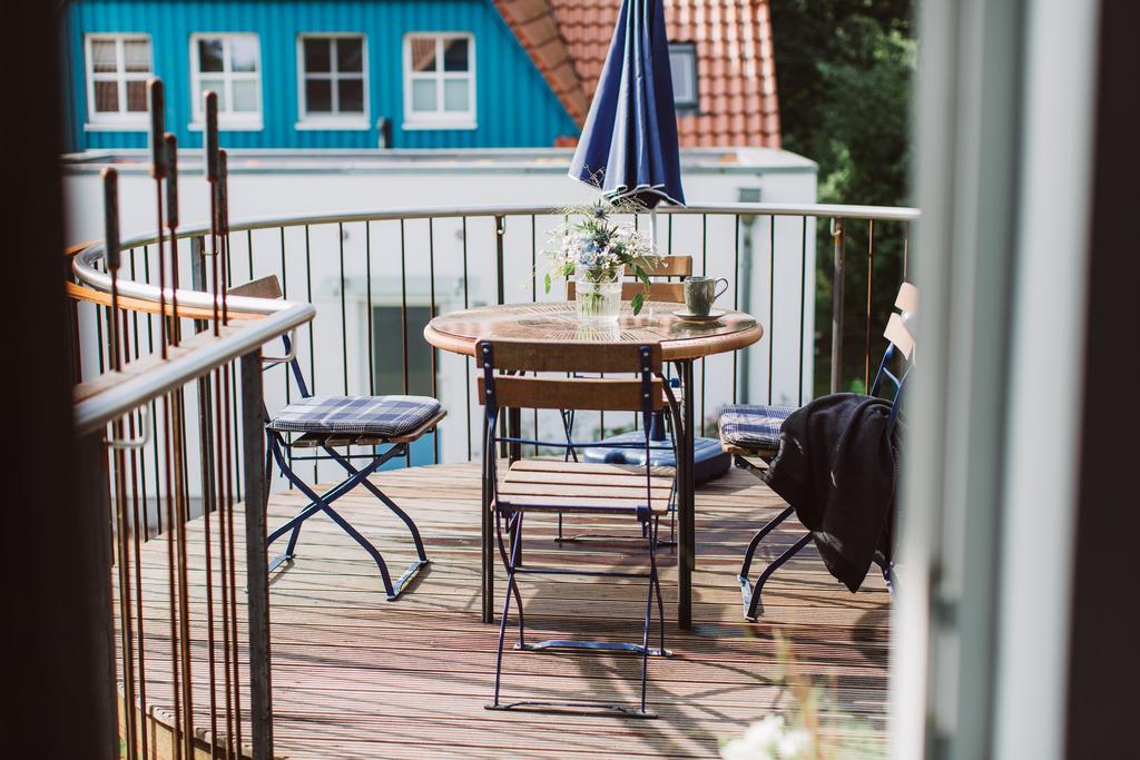 Appartement Haus Am Schilf à Wieck Extérieur photo